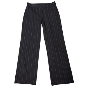 Karen Kane Lifestyle PinStripe Straight Leg Mid-Rise Dress Pants Size 8 Women's